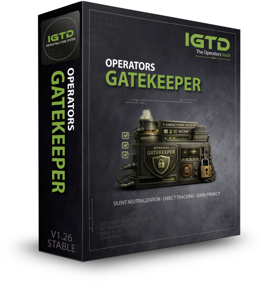 IGTD Gatekeeper box art