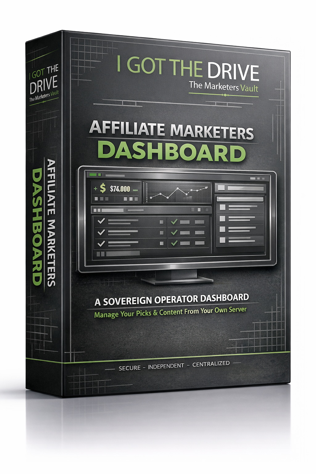 Affiliate Marketers Dashboard box art